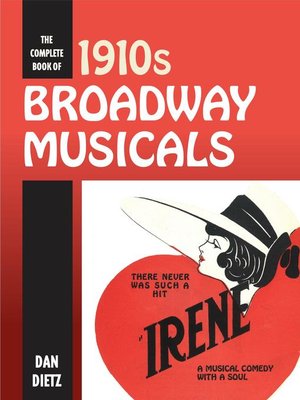 cover image of The Complete Book of 1910s Broadway Musicals